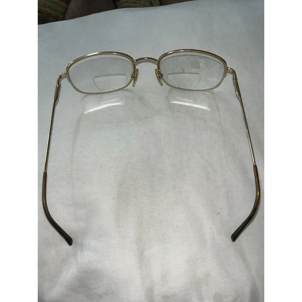 Steroflex Gold Half Rim 2078 108 Eyeglass Frames 53-20-135